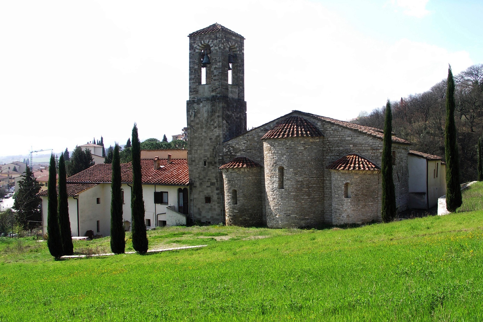 The ancient church of San Leolino in Rignano sull'Arno dates back to 1066.