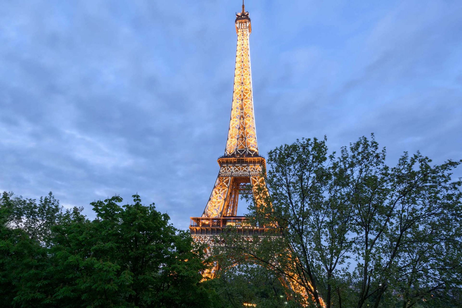 Watch the Eiffel Tower sparkle at night from your window!