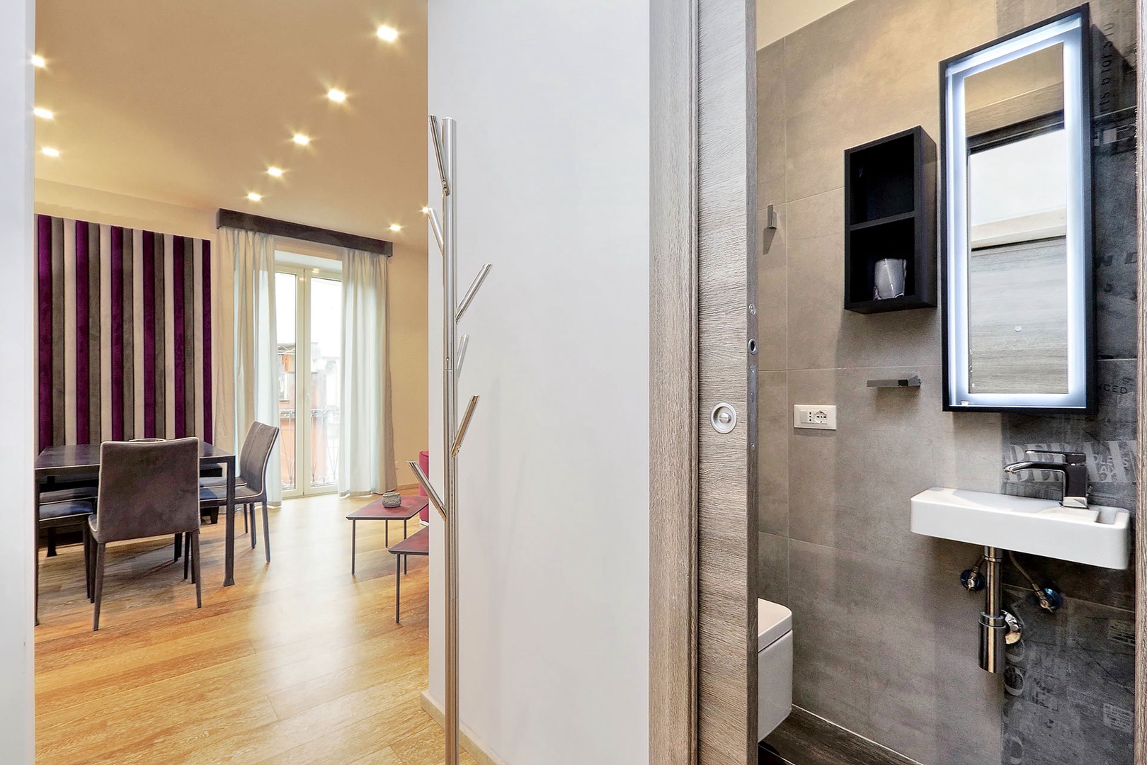 Third bathroom located off of living room.