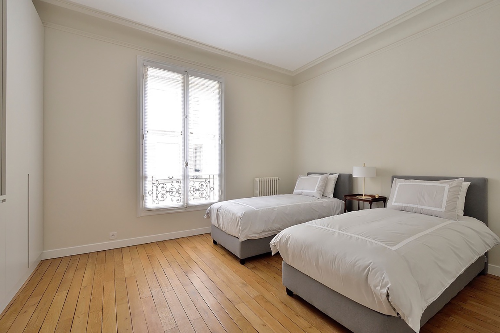 Bedroom 2 has same lovely light and space.