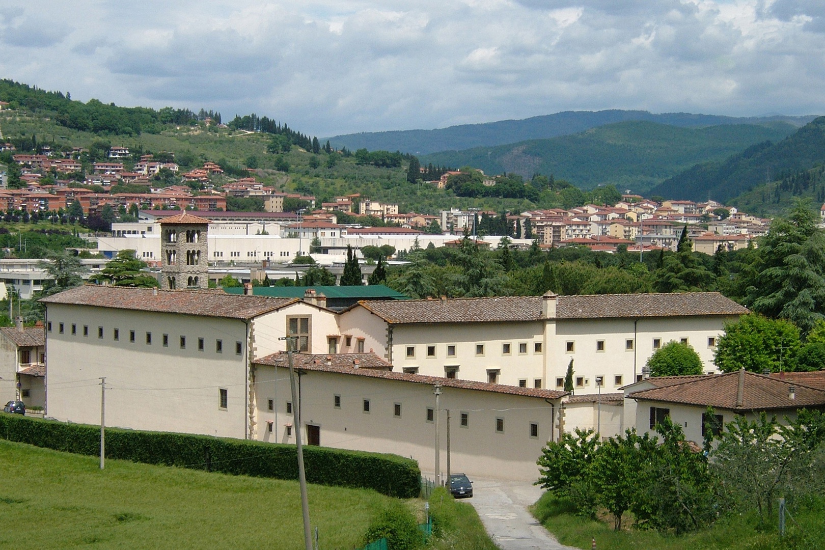 Monastery of Saint Mary of Rosano in nearby town of Rignano sull'Arno.