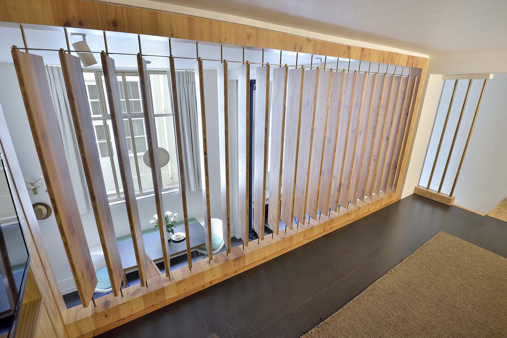 Note: The mezzanine level is not high enough to stand.