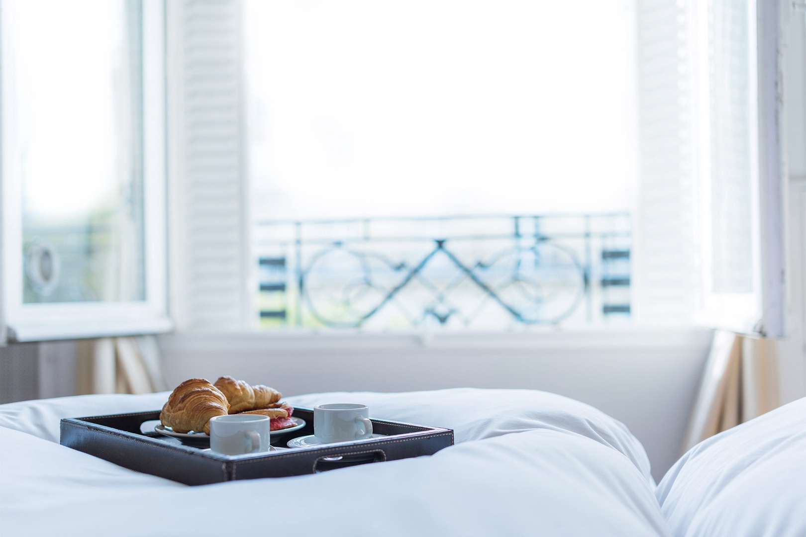 Start your day with a petit-dejeuner in bed!