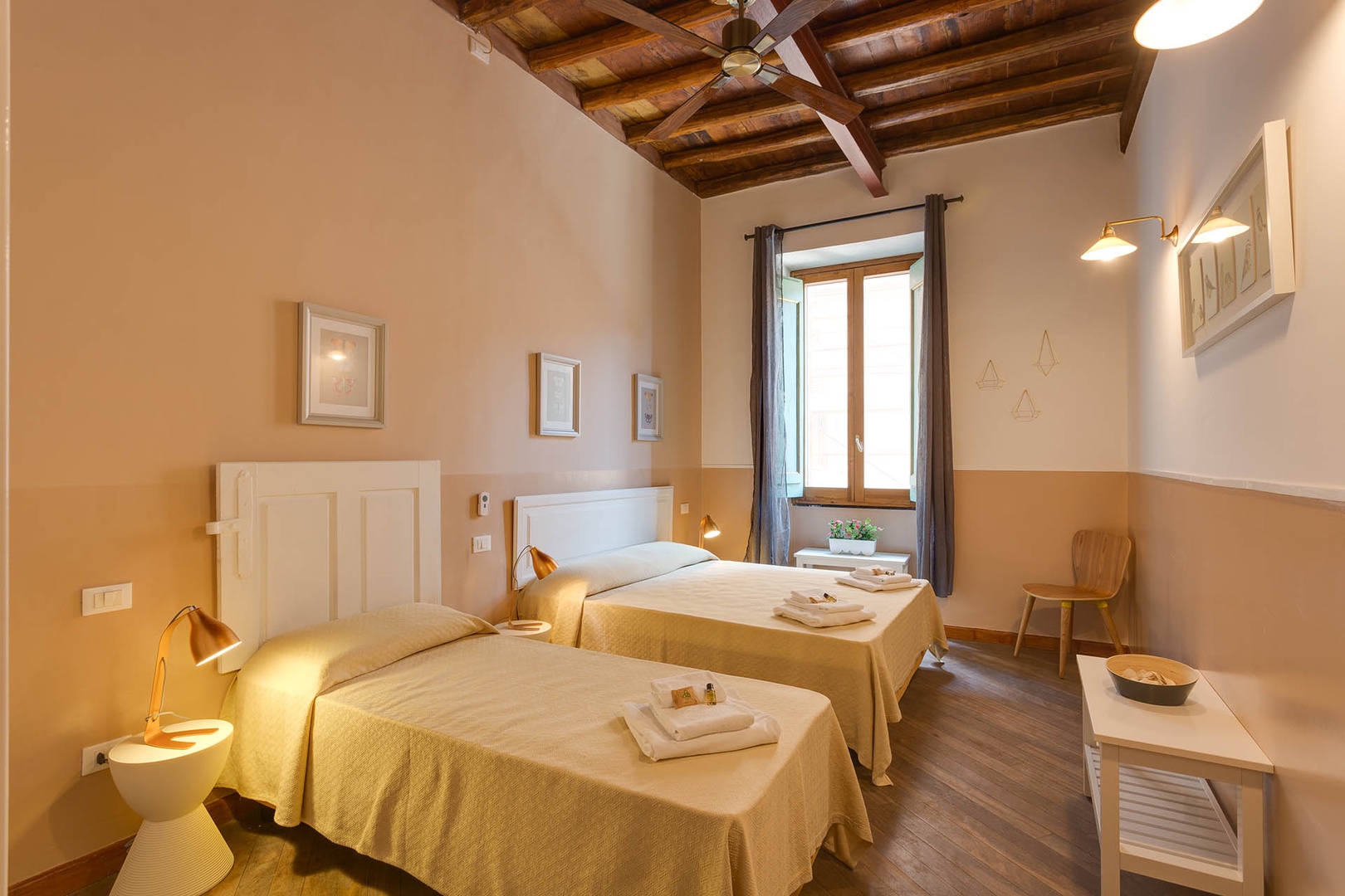 Four spacious bedrooms for a comfortable stay.