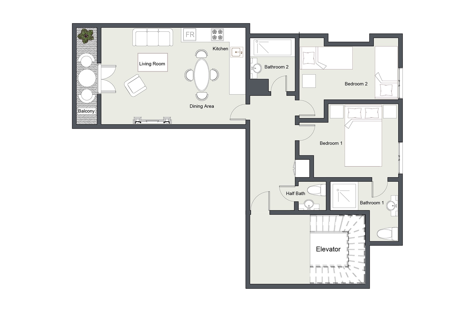 Calvados Floorplan