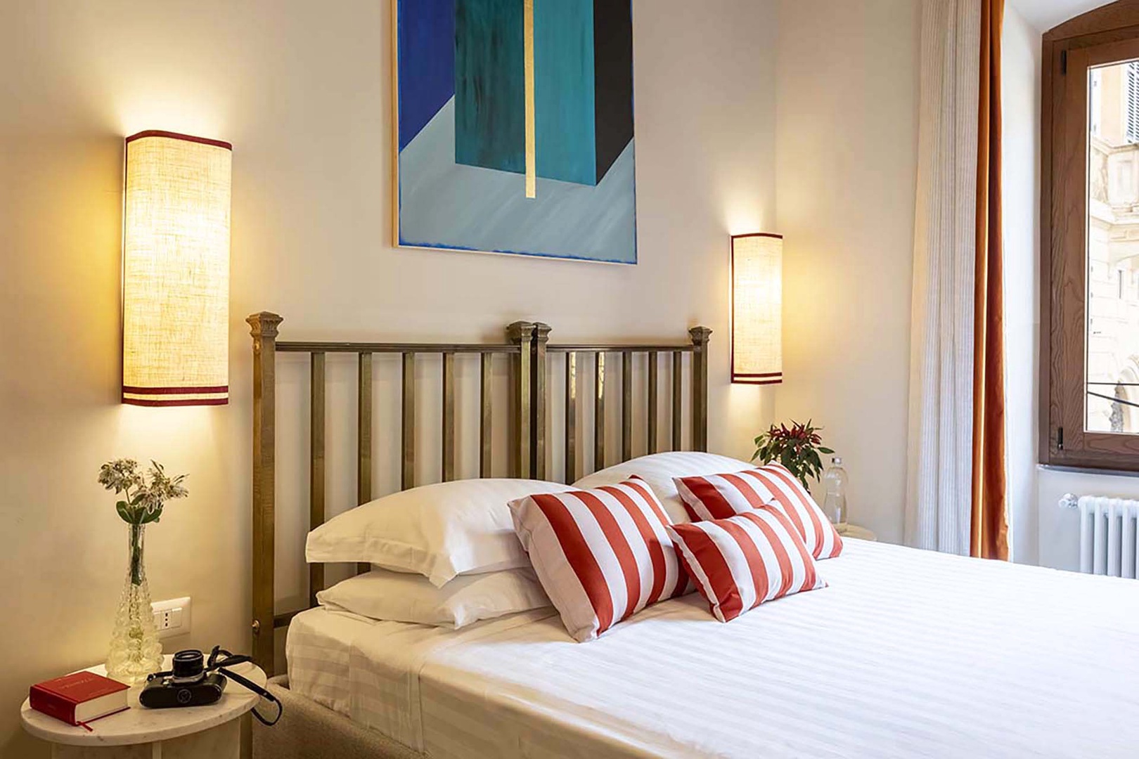 Lovely light in bedroom 2.