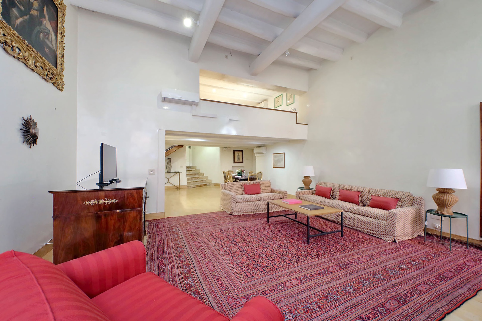 A beautiful open plan living area.