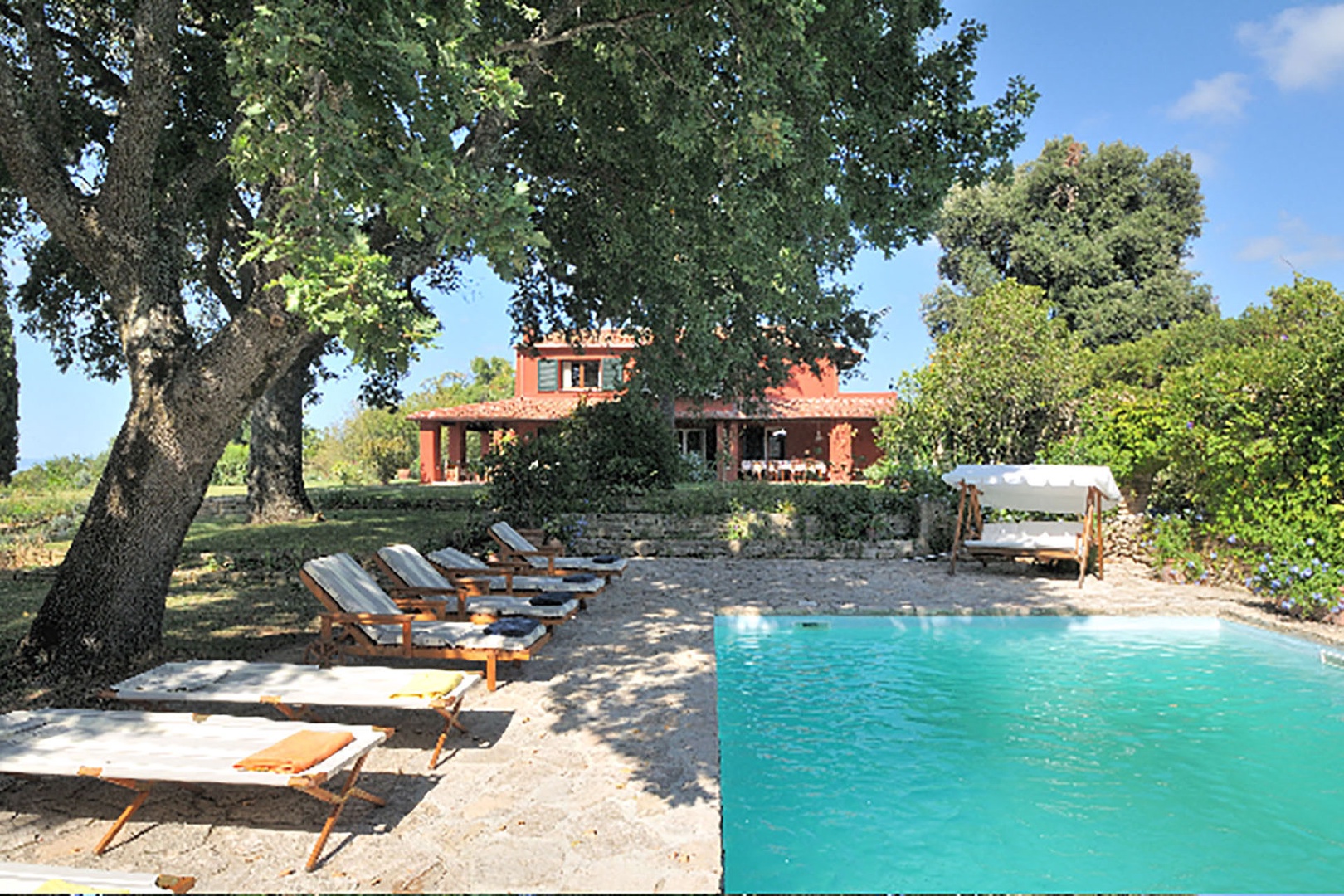 The Colombe villa is in a terrific location for exploring Tuscany's Maremma region near and far.