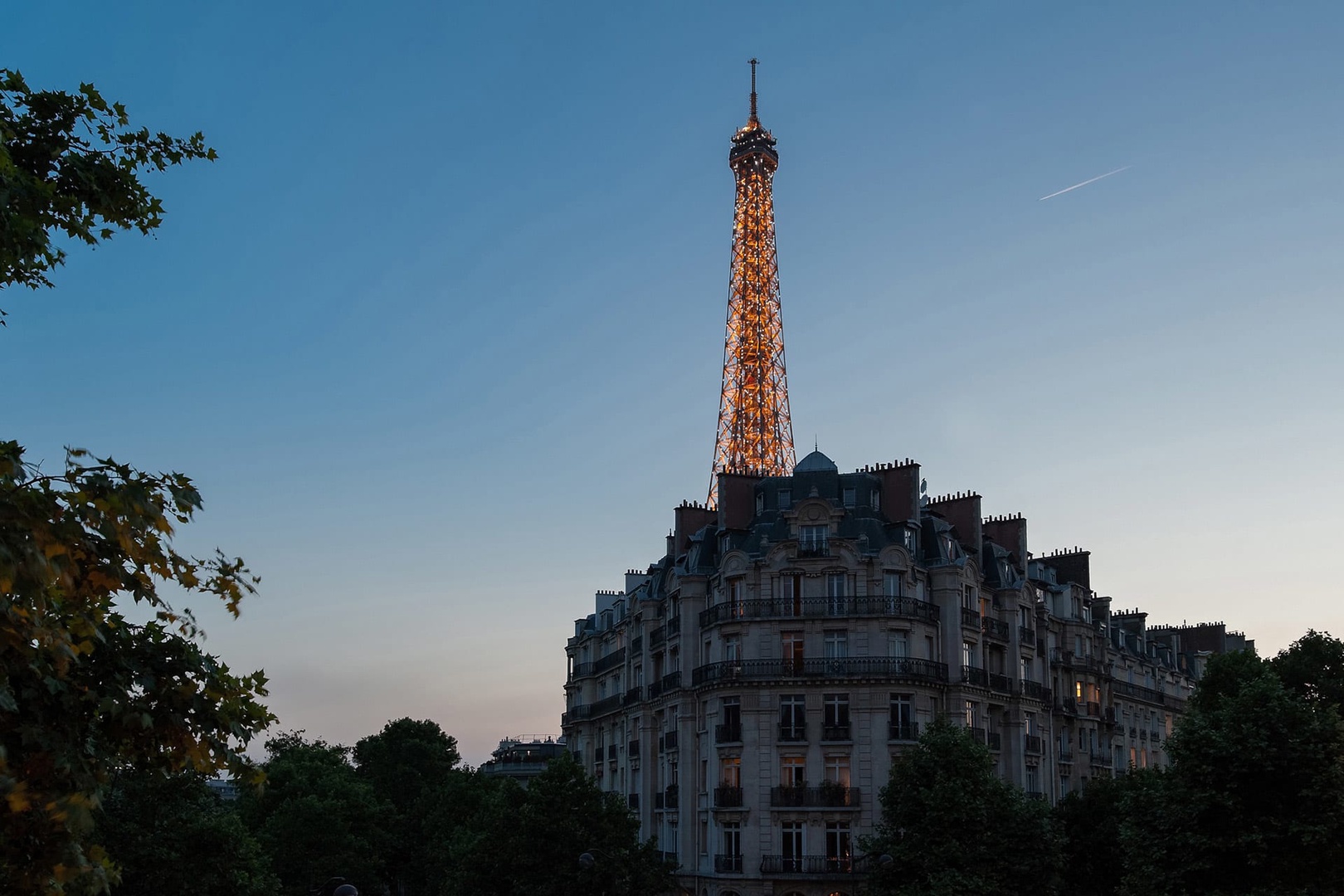 Eiffel Tower views like these provide memories of a lifetime.