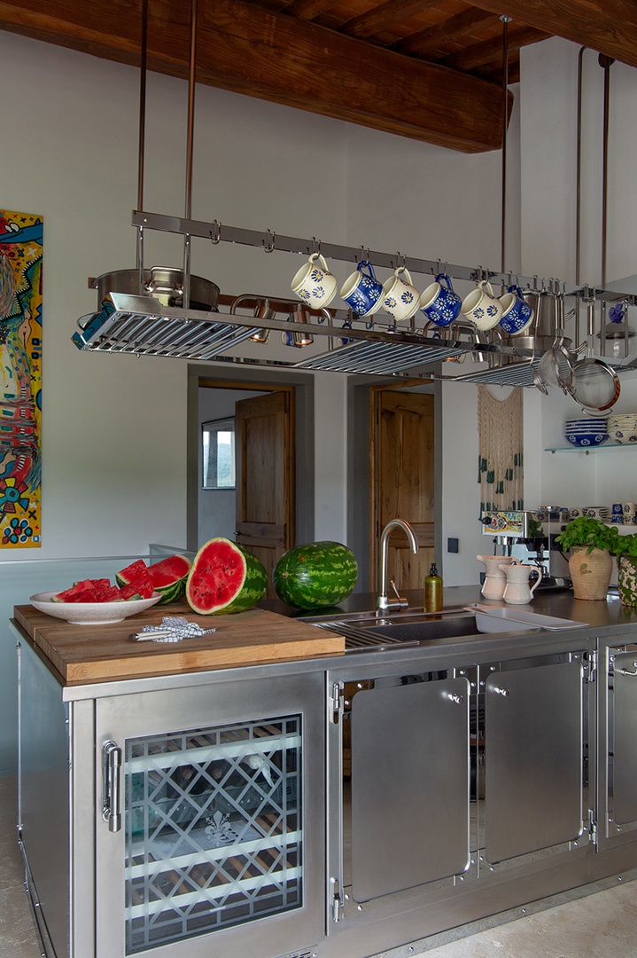 Large kitchen island