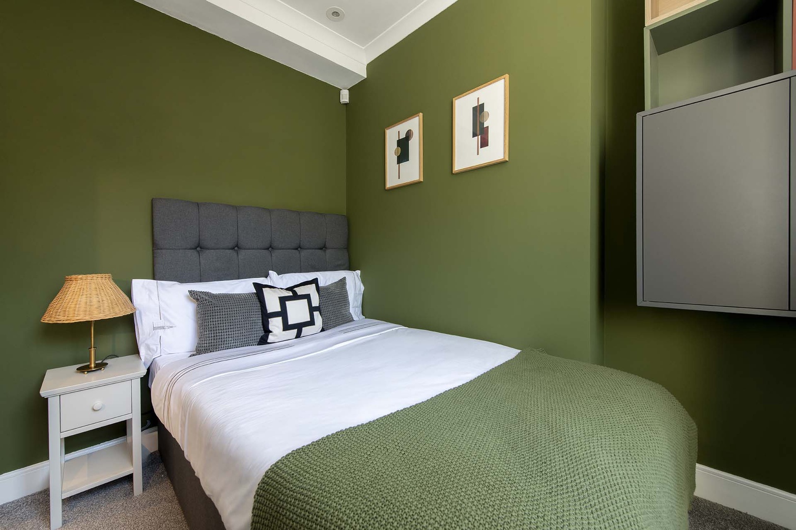 Bedroom 4 is cozy but well designed.