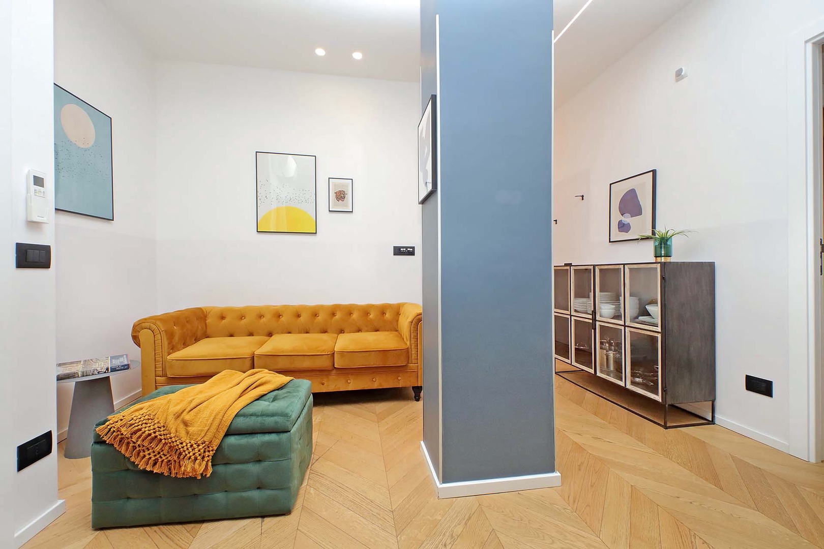 The open floorplan offers space to relax and enjoy time together.