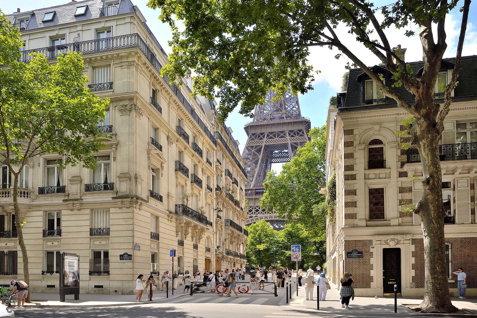 The Eiffel Tower at your doorstep.