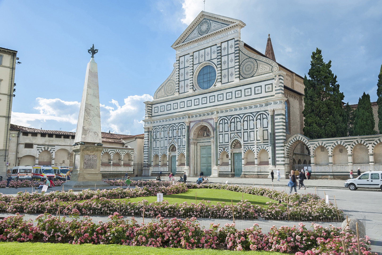 Santa Maria Novella and its piazza are very appealing. The church is a great visit.