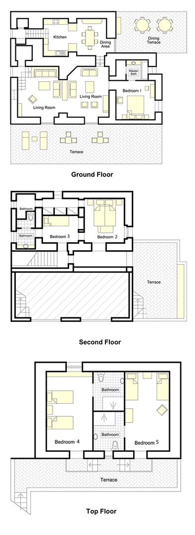 Vista Serena + Cottage floorplan