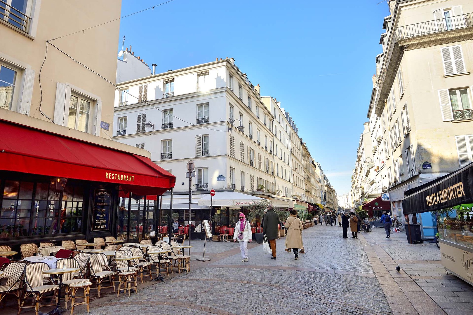 Find a spot at a cafe on rue Cler for the best people watching.