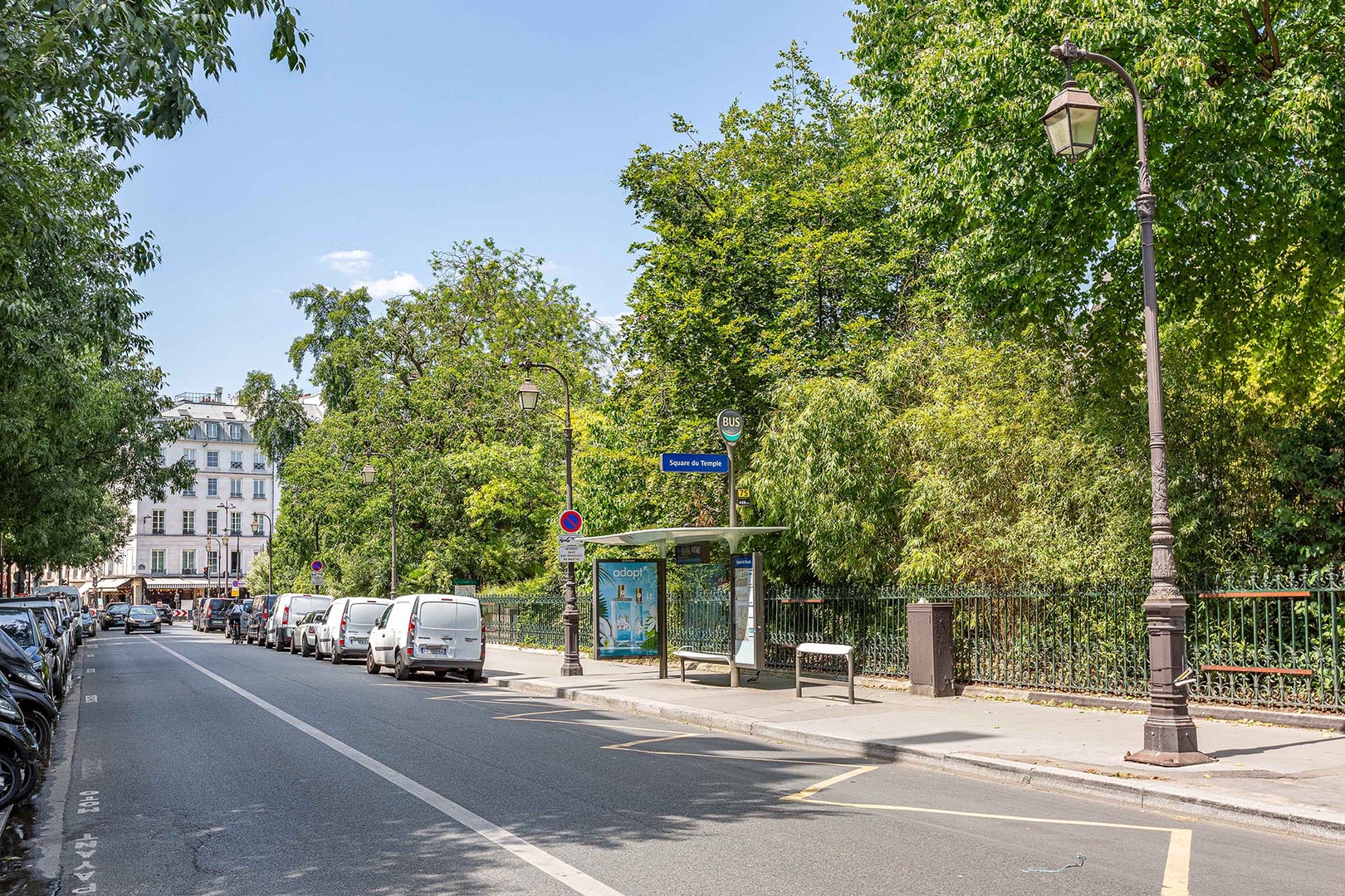 You'll love the charming Marais location.