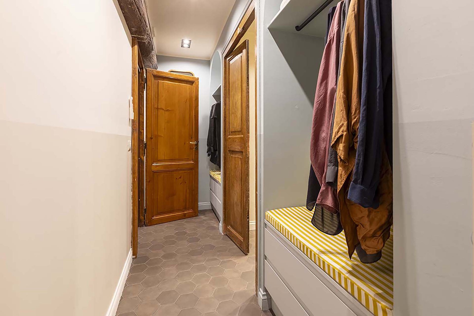 Large closet in Bedroom 4.