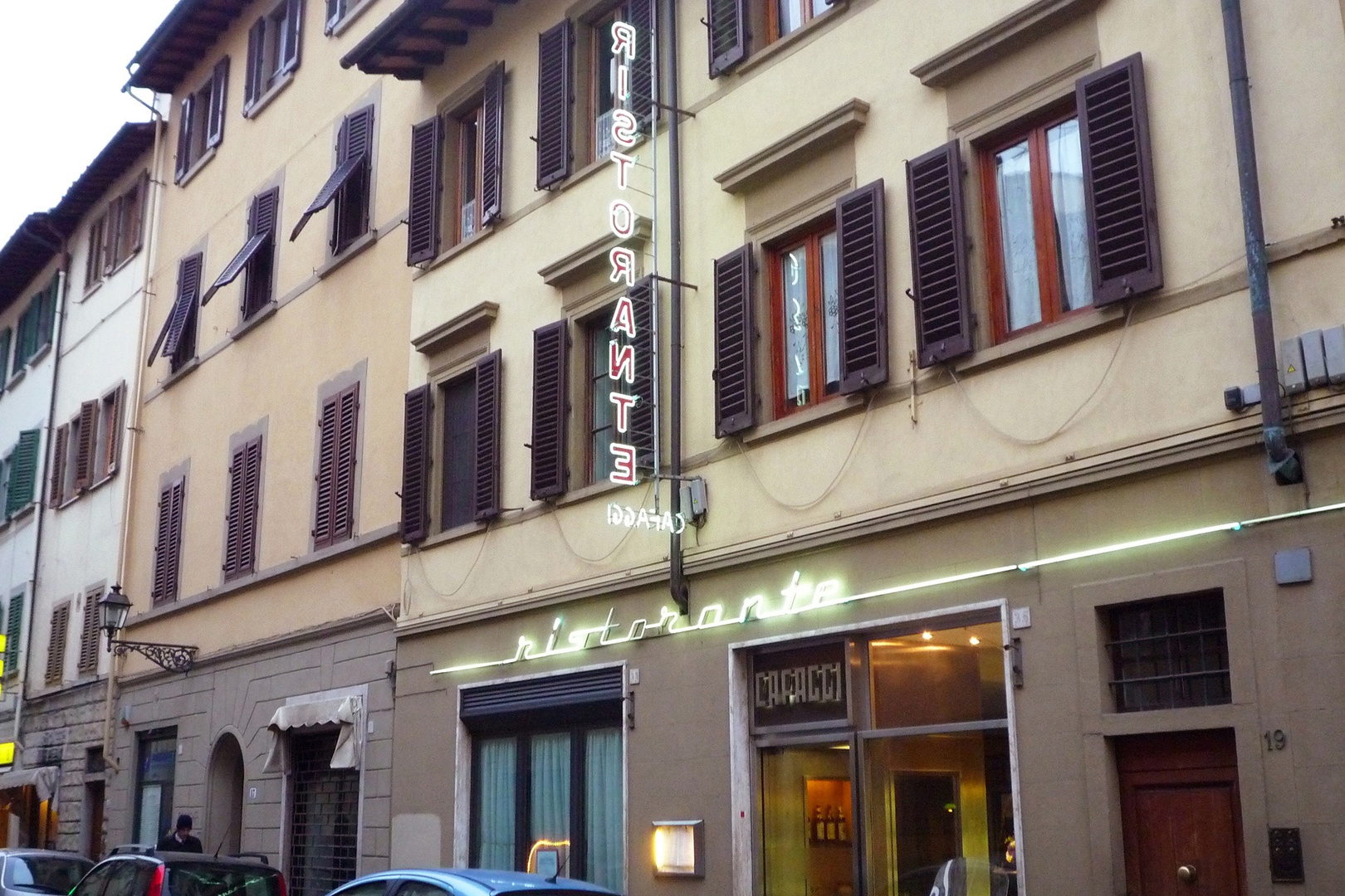 Down the block from the apartment is Ristorante Caffaggi, with Florentine specialties.