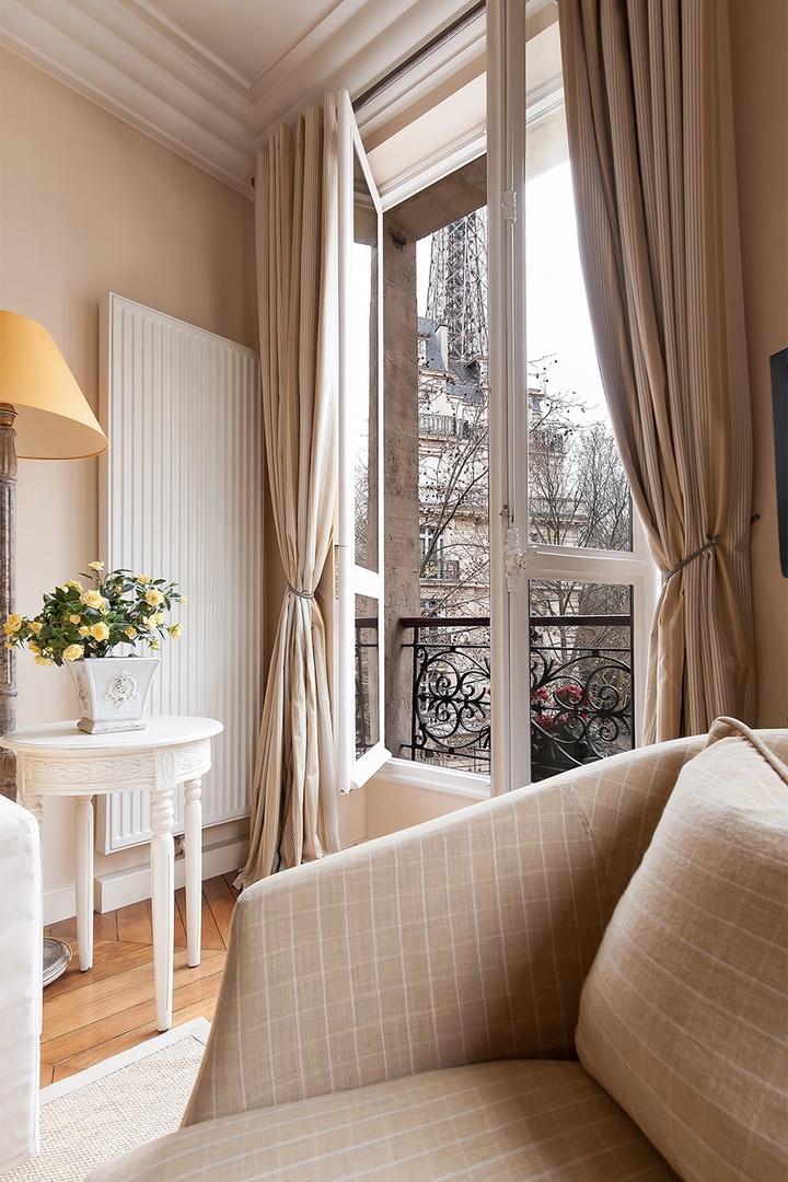 You will love the French windows!