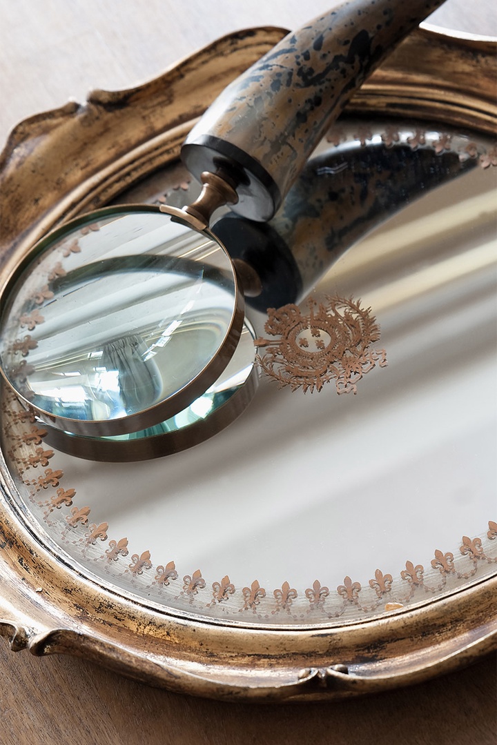 You'll love the rental's antique decorative touches!