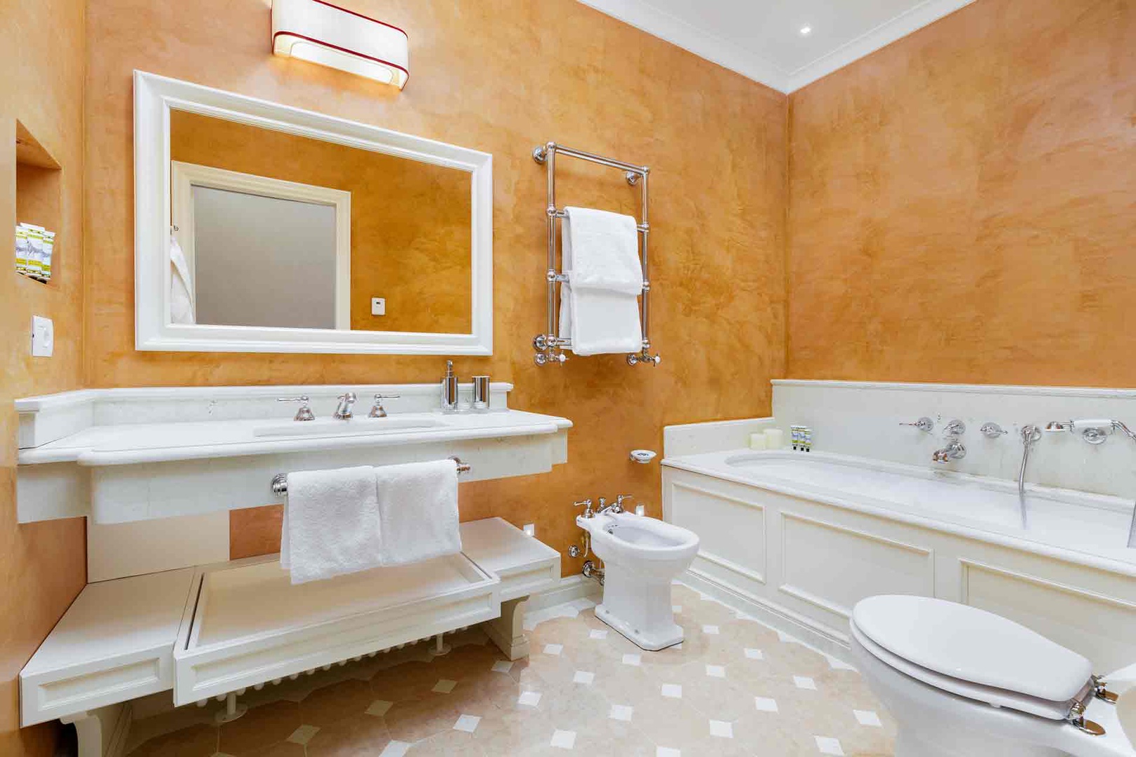 Step into your private spa-like bathroom  2.
