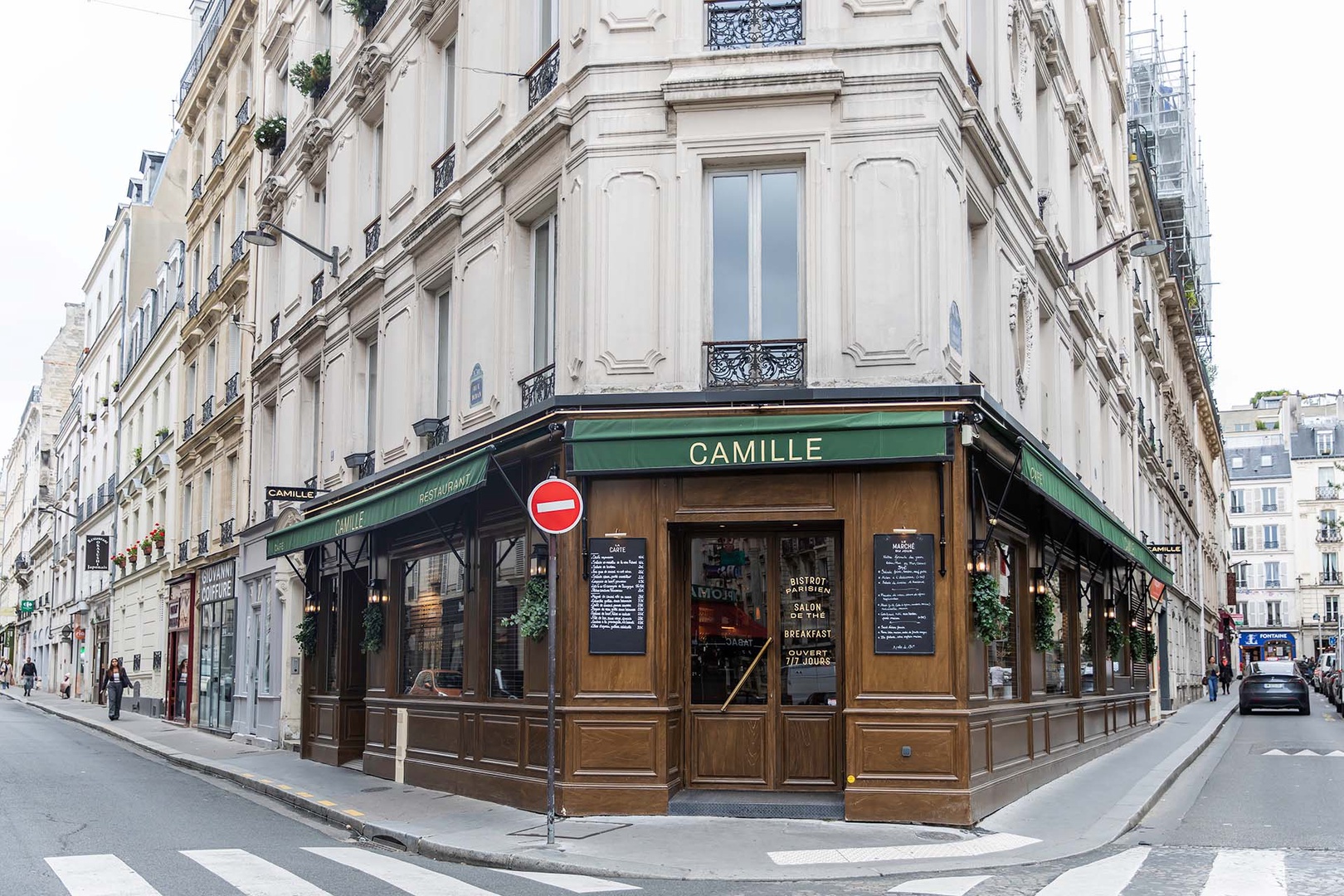 Experience the gastronomic pleasures of Paris just across the street at Camile.