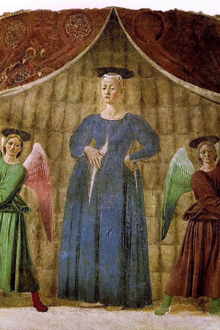 The Madonna del Parto by Renaissance master Piero della Francesca