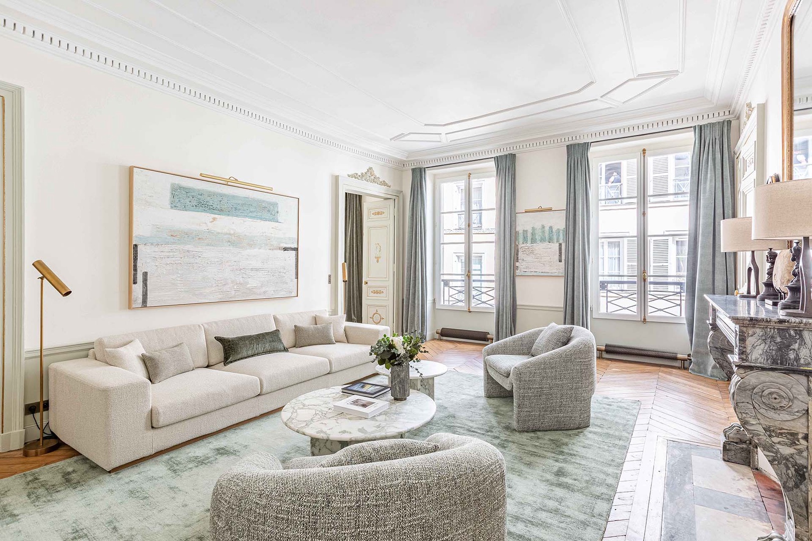 Beautiful light and a sense of quiet luxury.