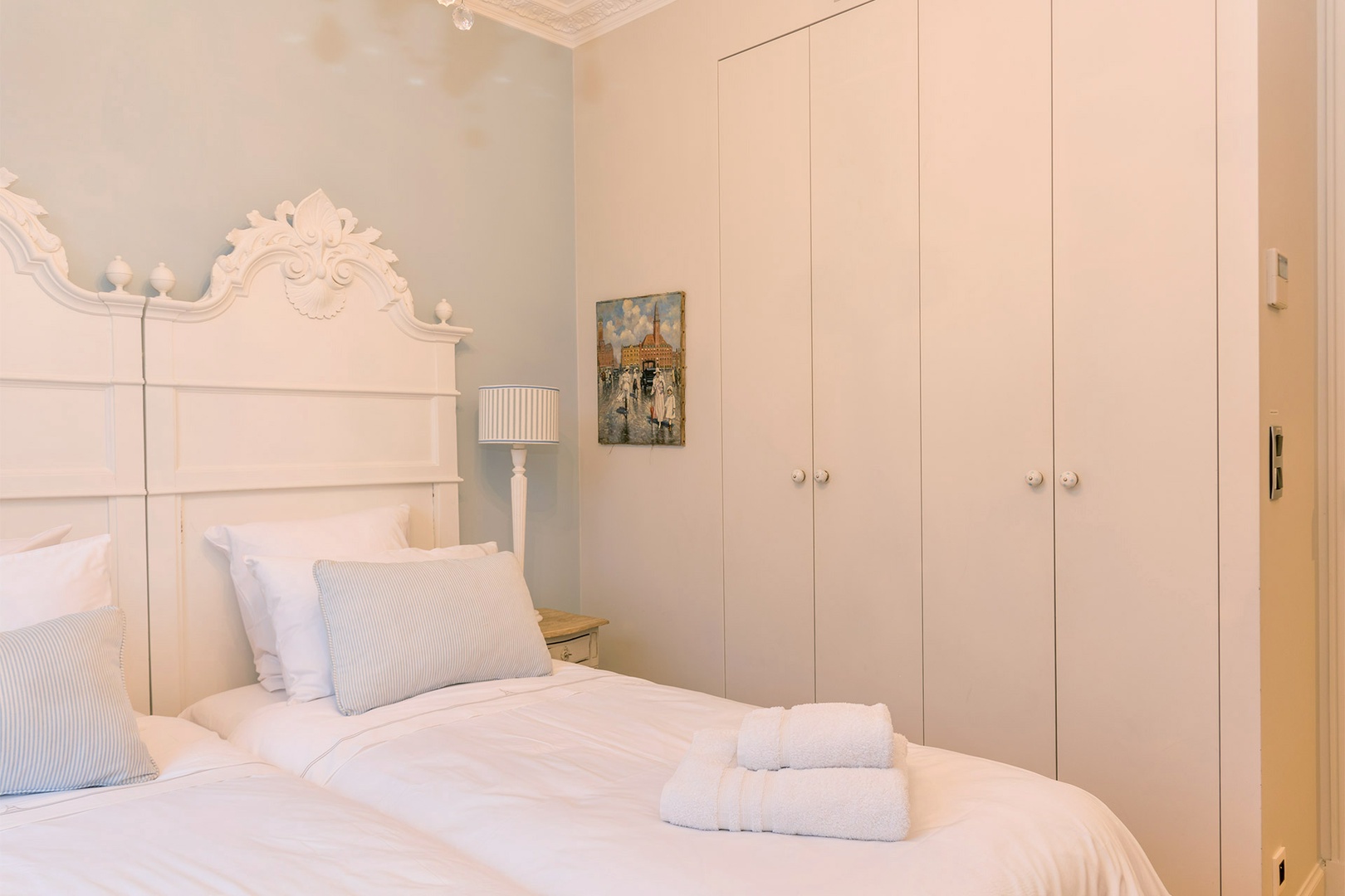 Large built-in closets in bedroom 2 have plenty of space for your belongings