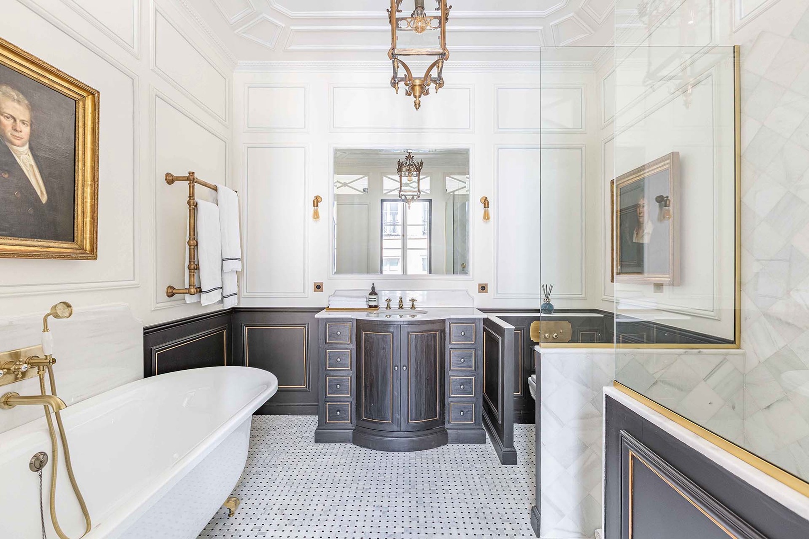 Stunning bathroom 1 next to bedroom 1.