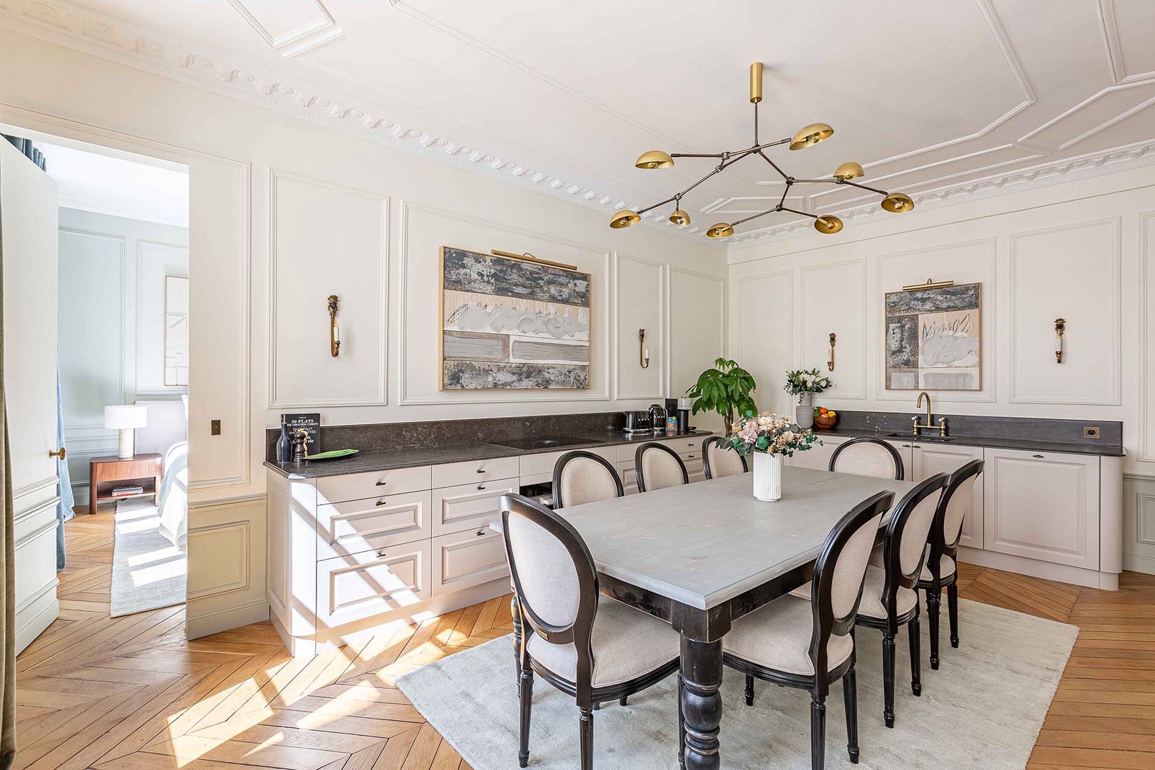 Cook with ease at home in this well-designed kitchen.