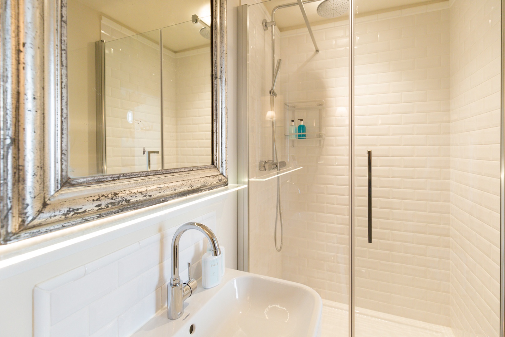 Start your day with an energizing shower.