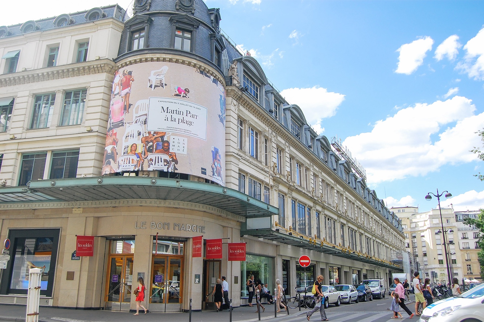 Shop at the famed Le Bon Marche department store and Grand Épicerie