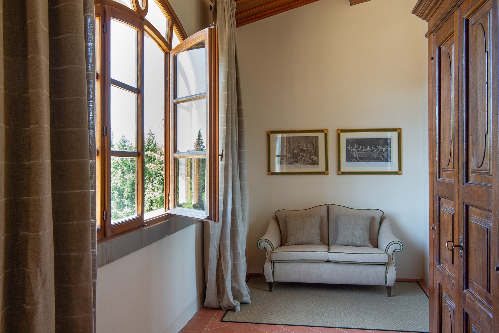 Living room on second floor