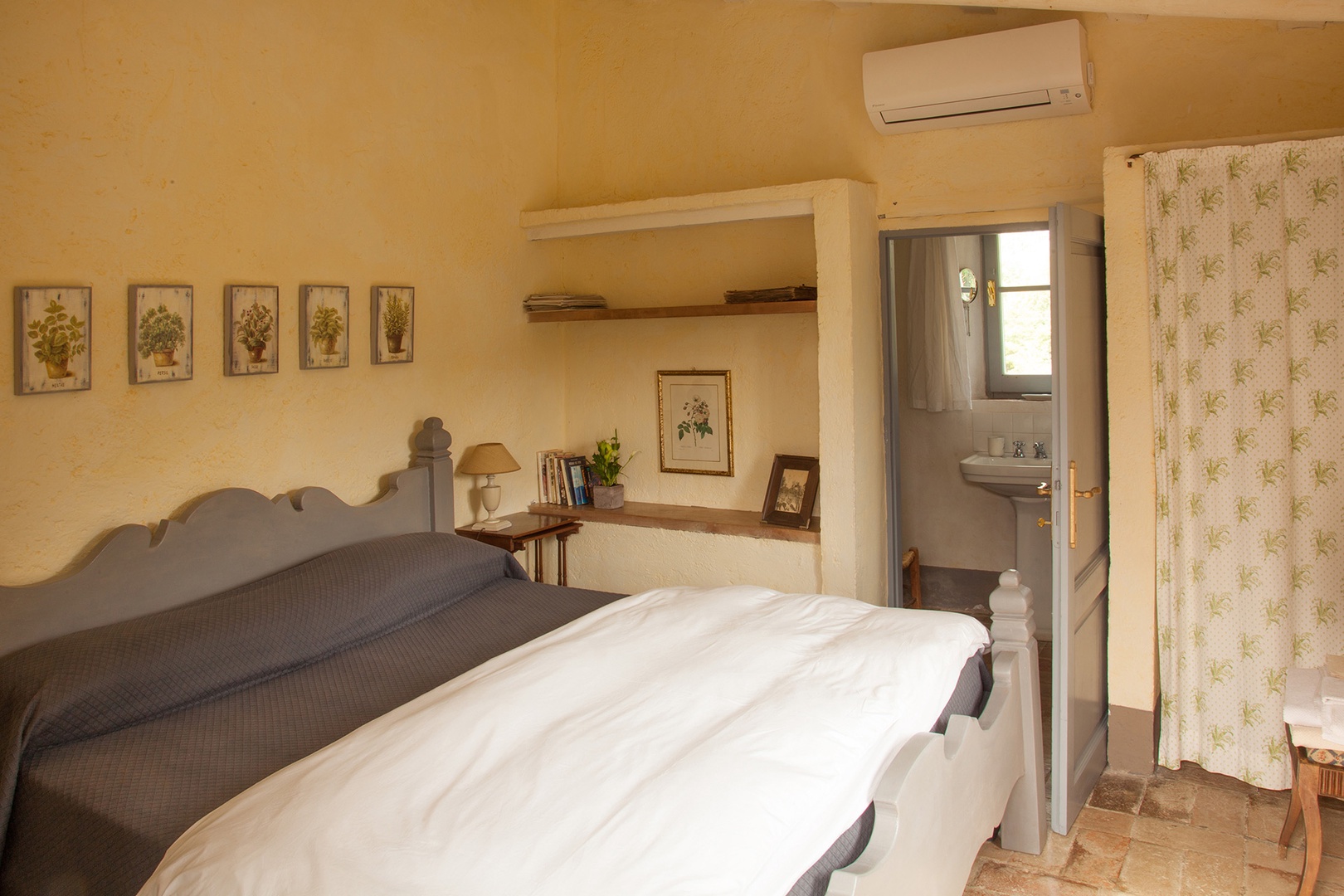 Bedroom 2 is independent with en suite bathroom. It is accessed from outside the house.