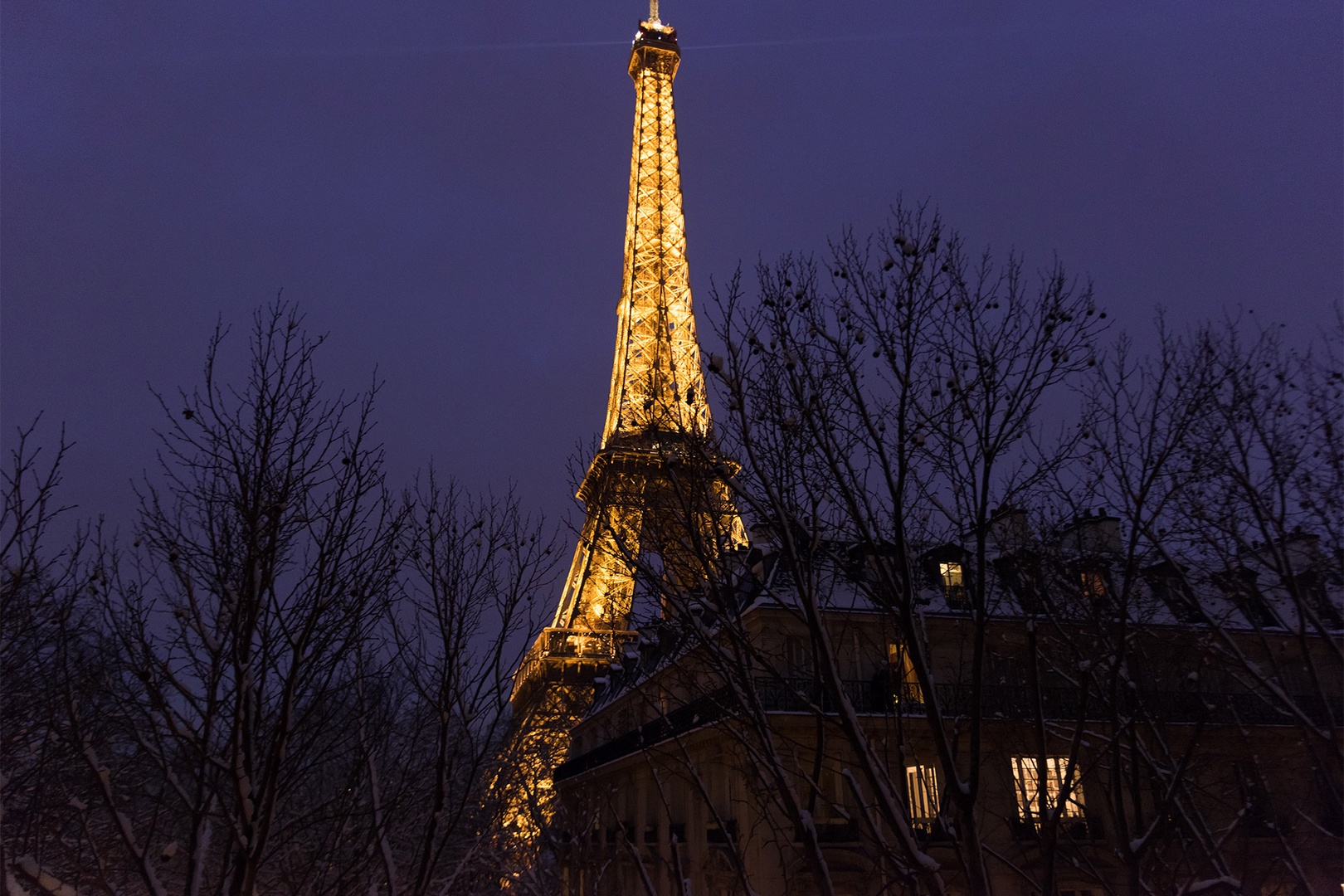 You will never get tired of this view in winter!