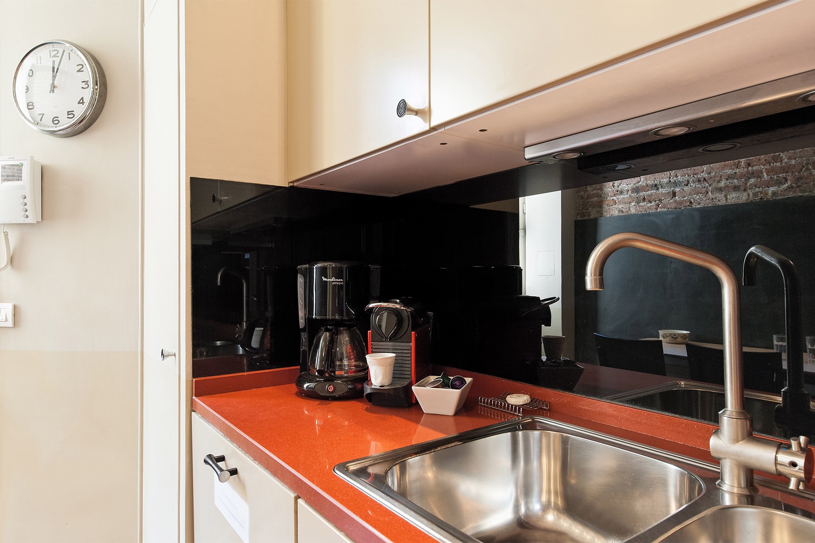 Guests love having a dishwasher and Nespresso maker!