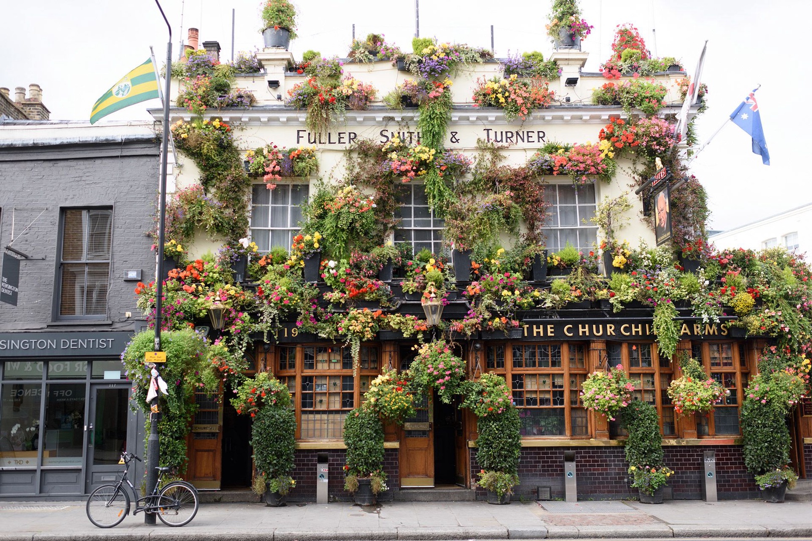 Iconic London pub