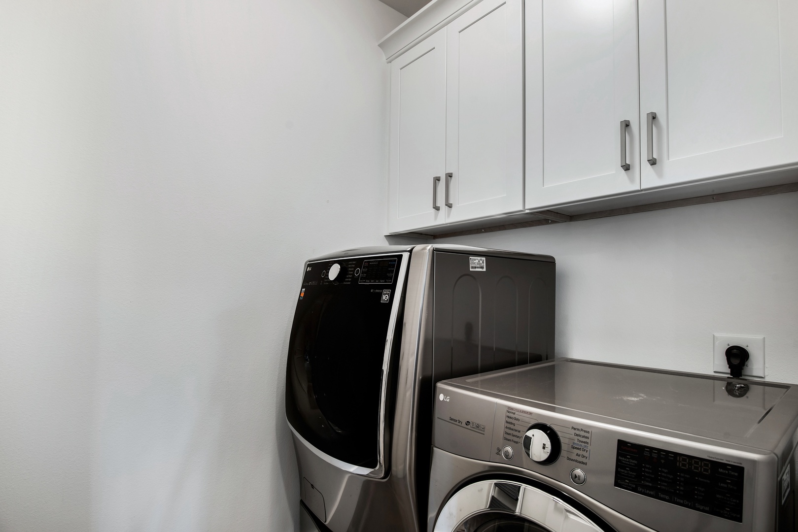 Included you'll find a convenient laundry room with large washer and dryer!