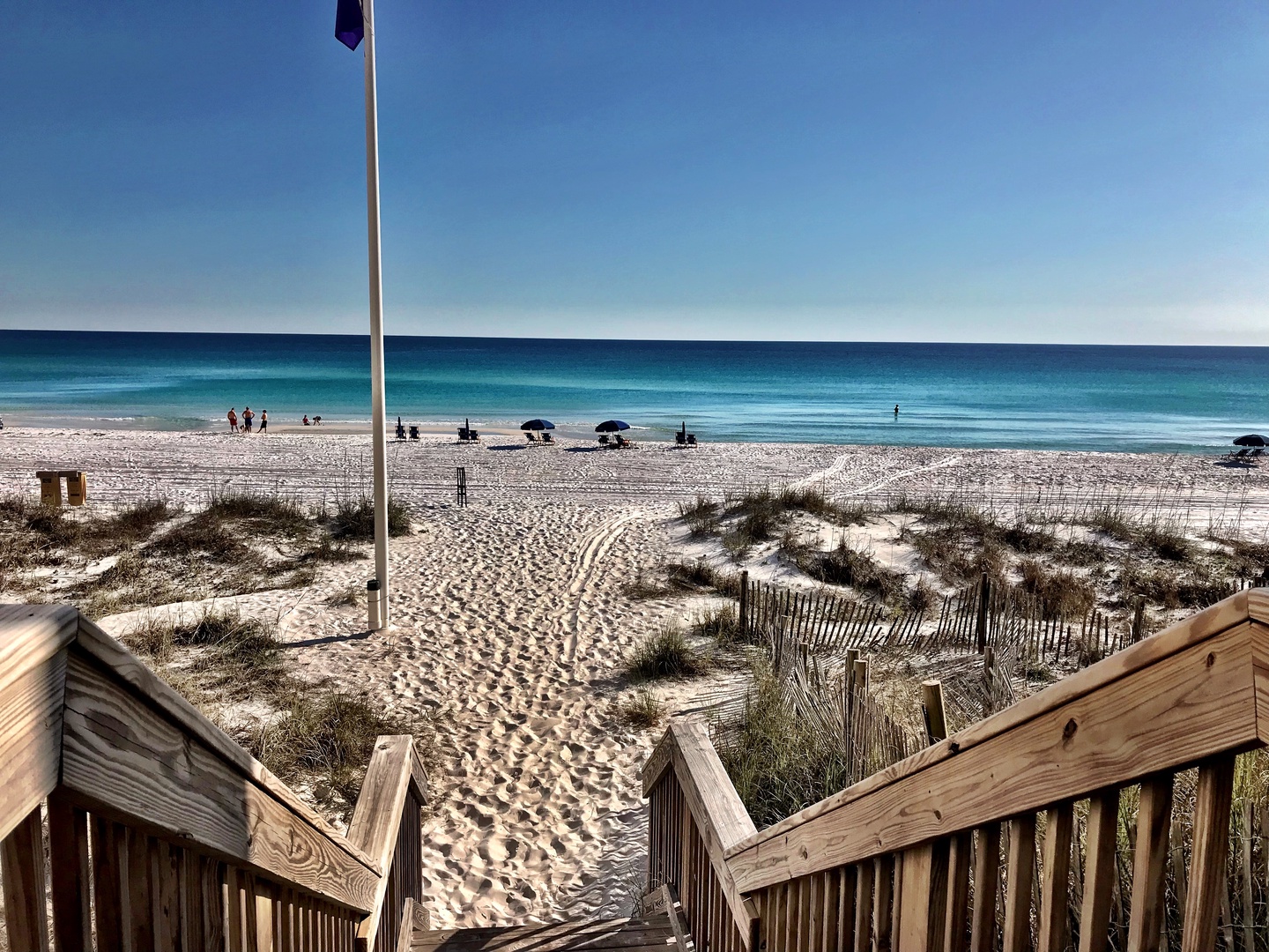 Enjoy a private, gated beach access for the community!