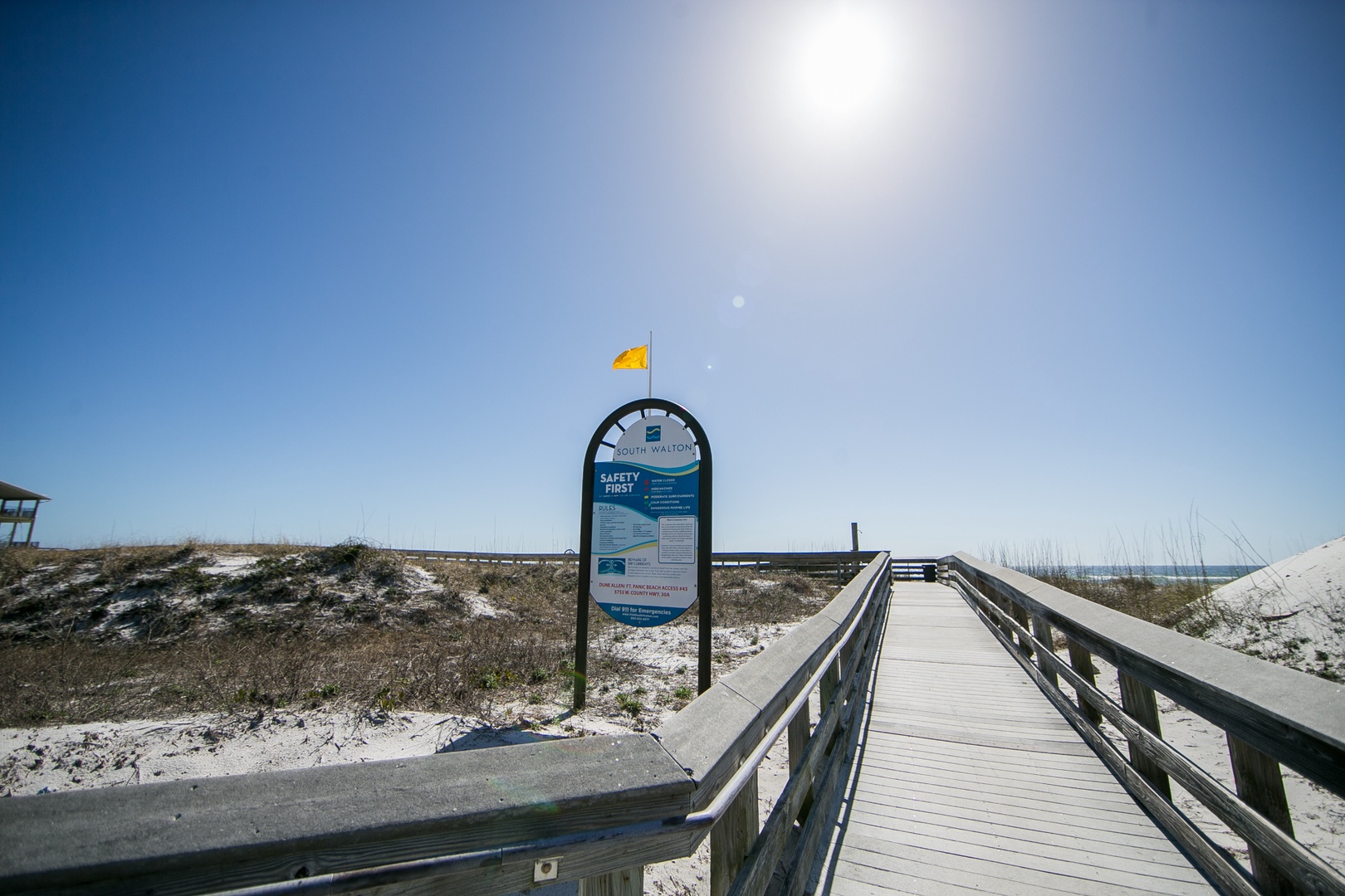 One of the best/easiest beach-access points on 30A!