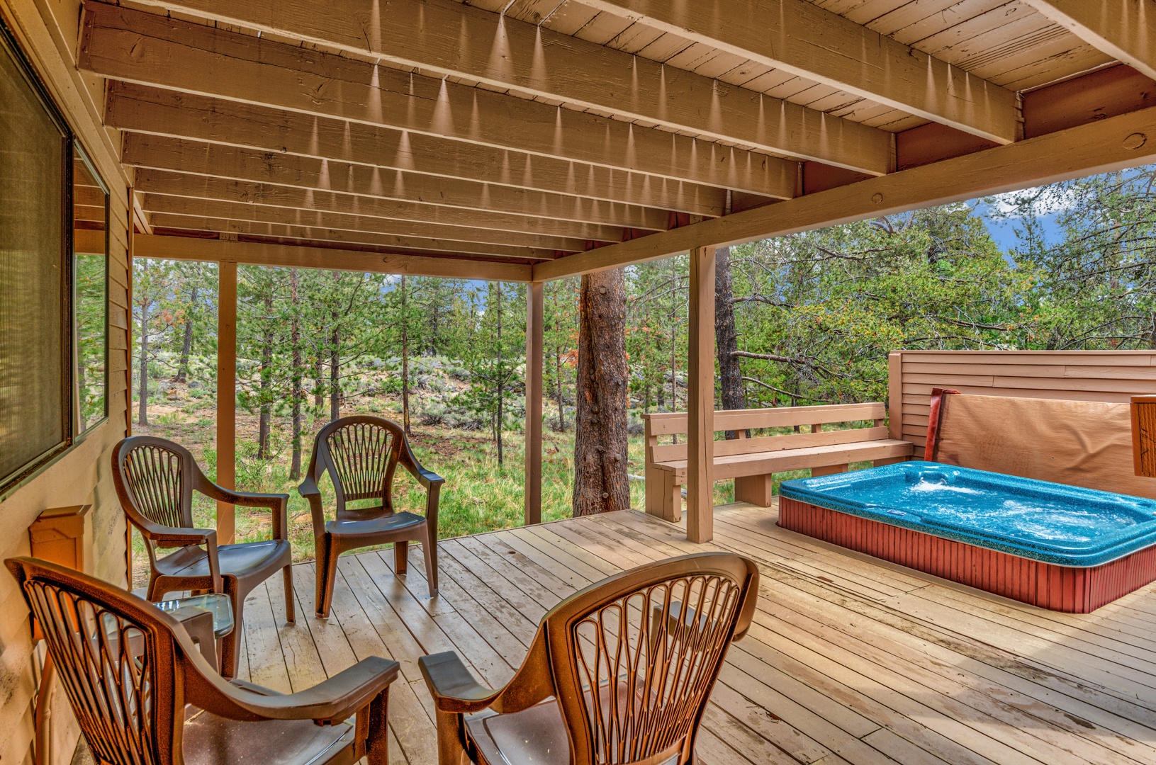 Lower Deck with Private Hot Tub