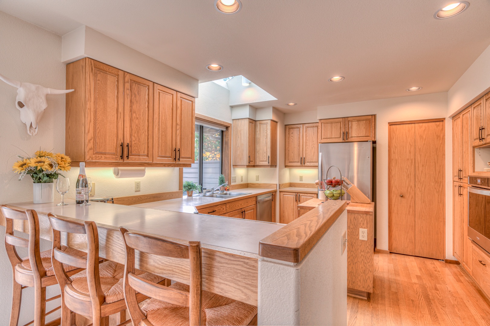 Great kitchen space with center Island