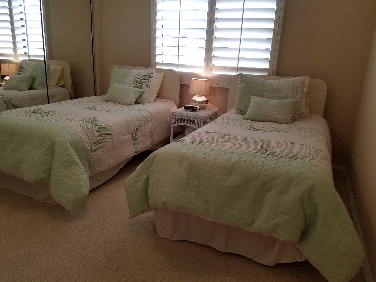 Guest Bedroom with Two Twins