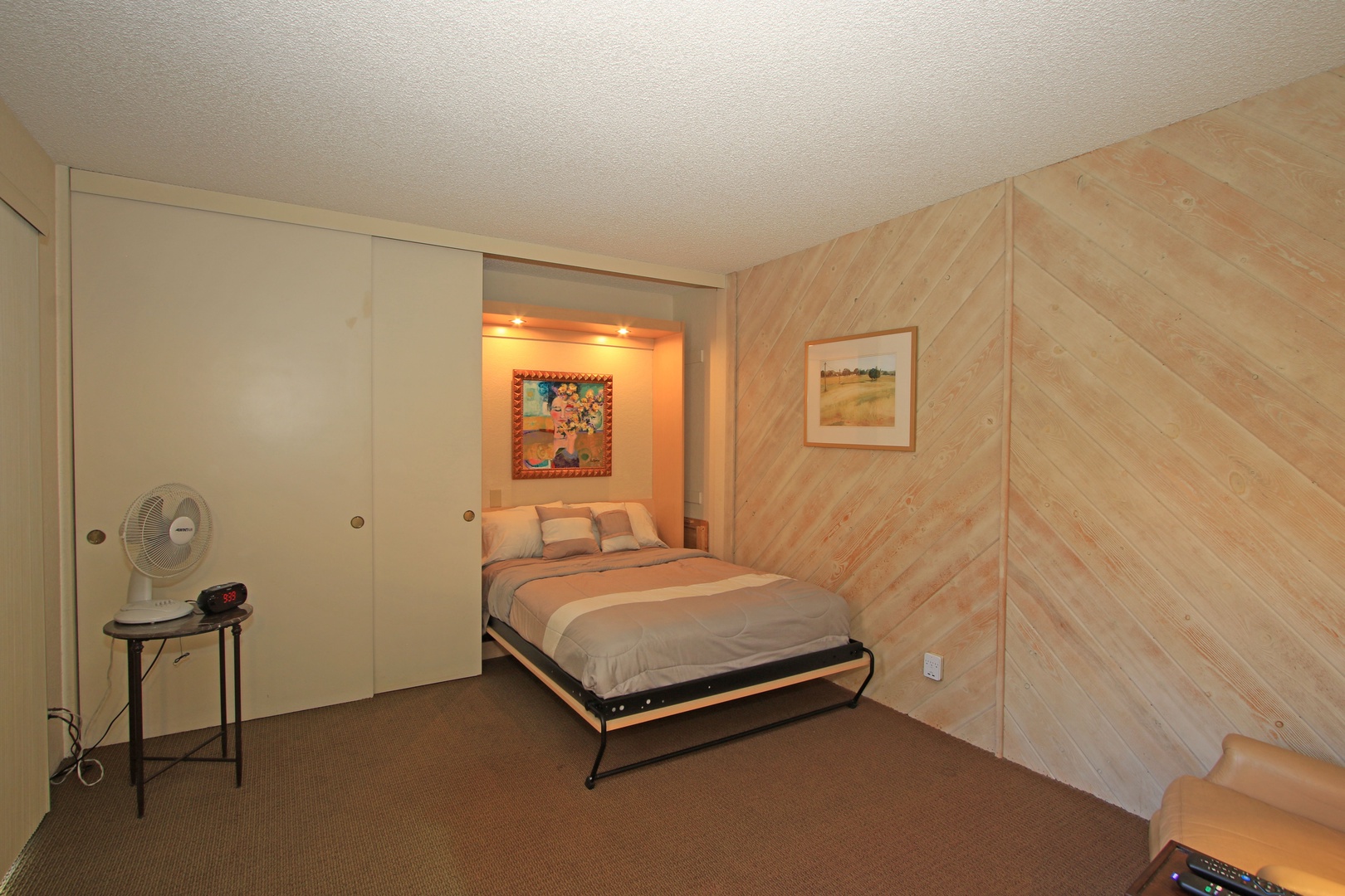 Full-Size Murphy Bed for Guests