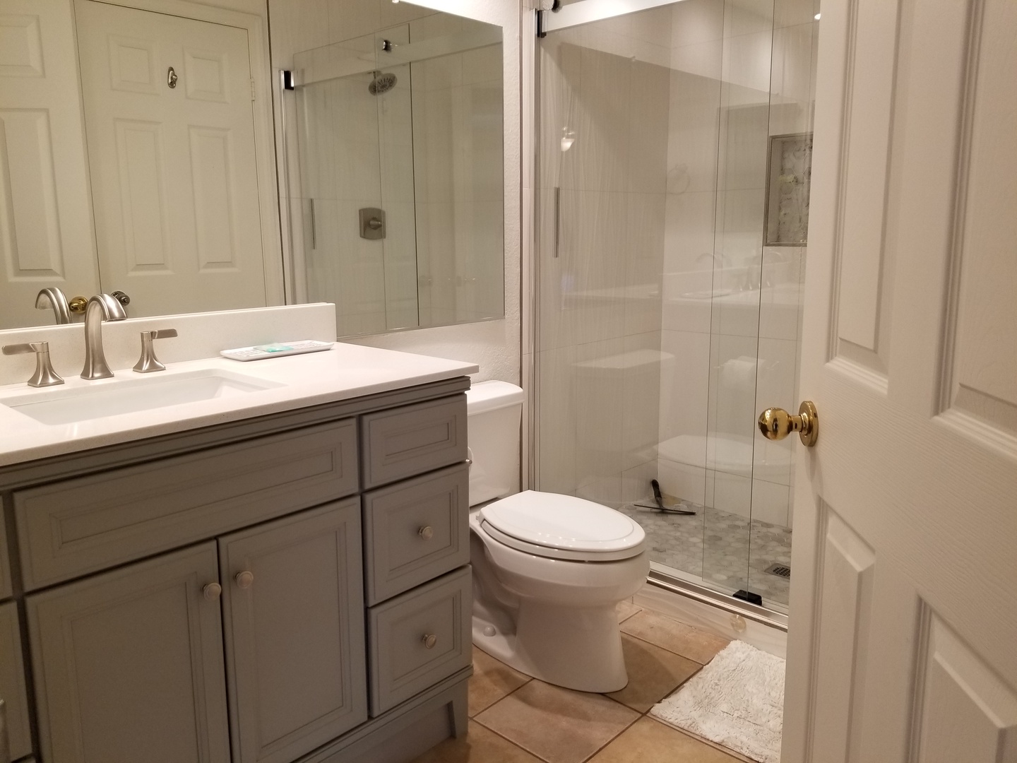 Guest Bathroom with Walk-In shower