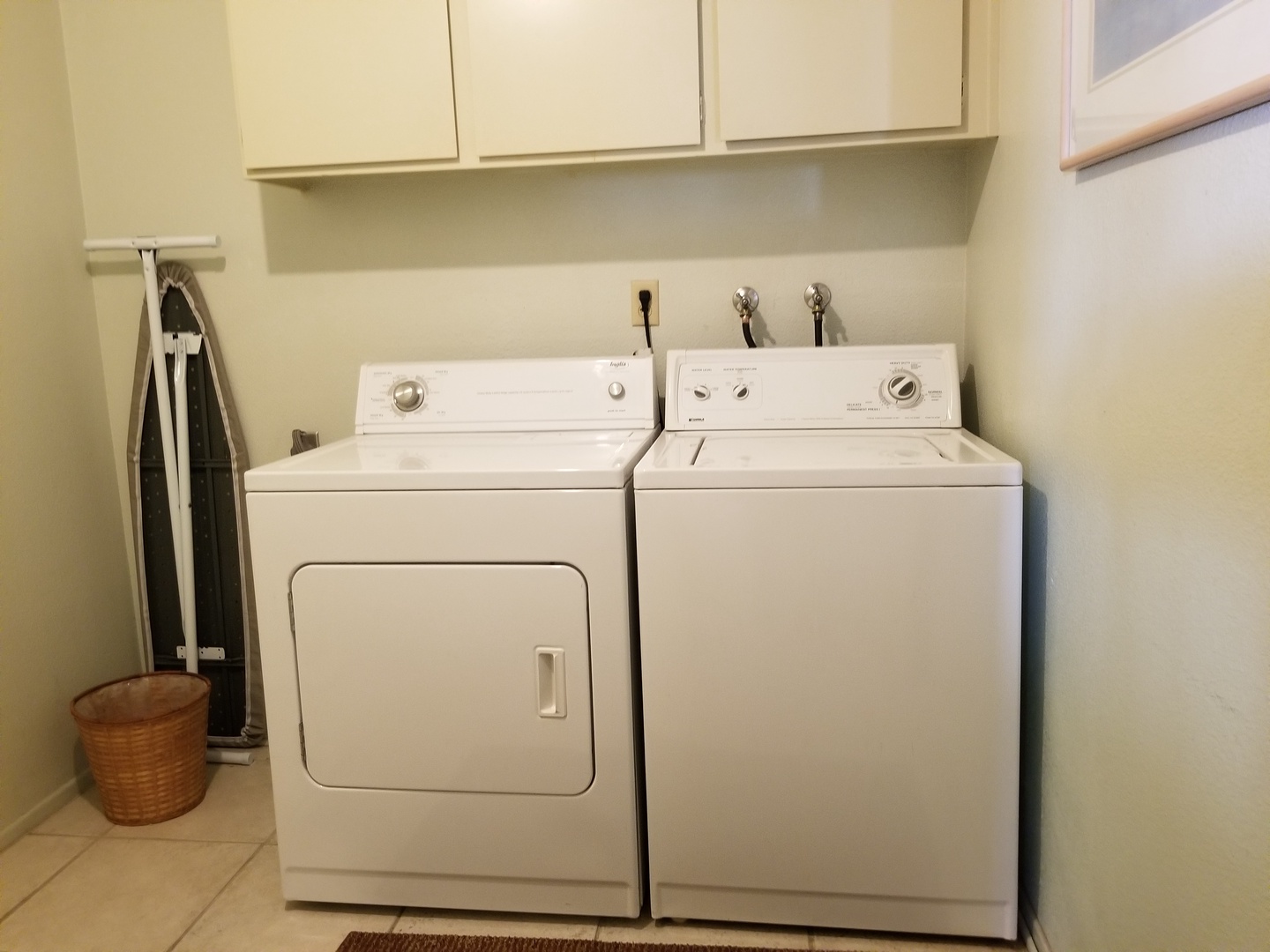 Laundry Room Leads to Garage