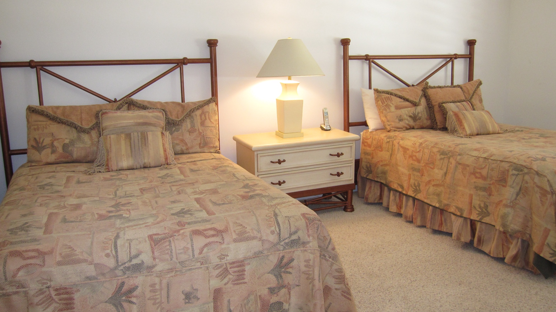 Guest Bedroom with Two Full Size Beds
