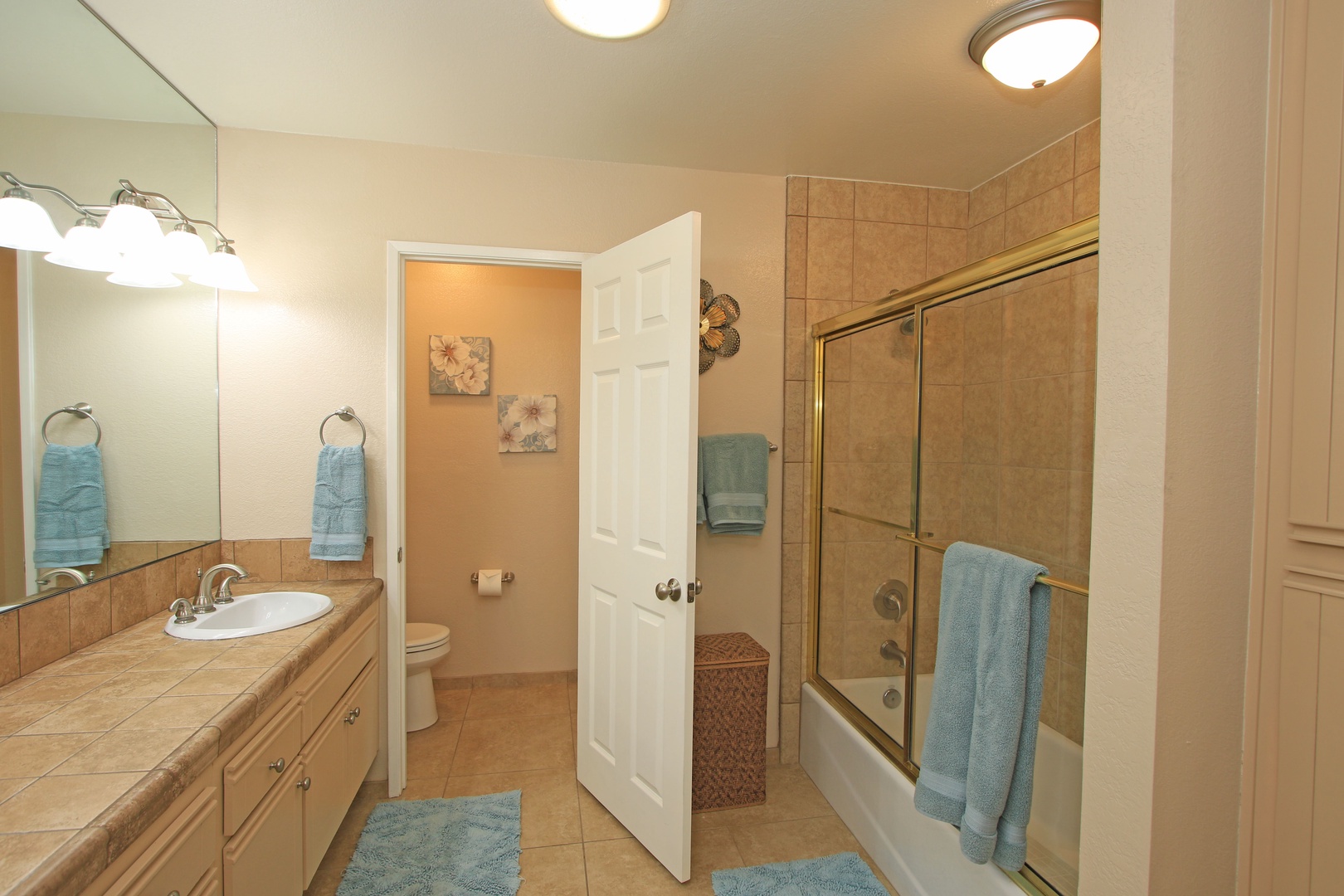 Guest En-Suite with Combo Tub/Shower